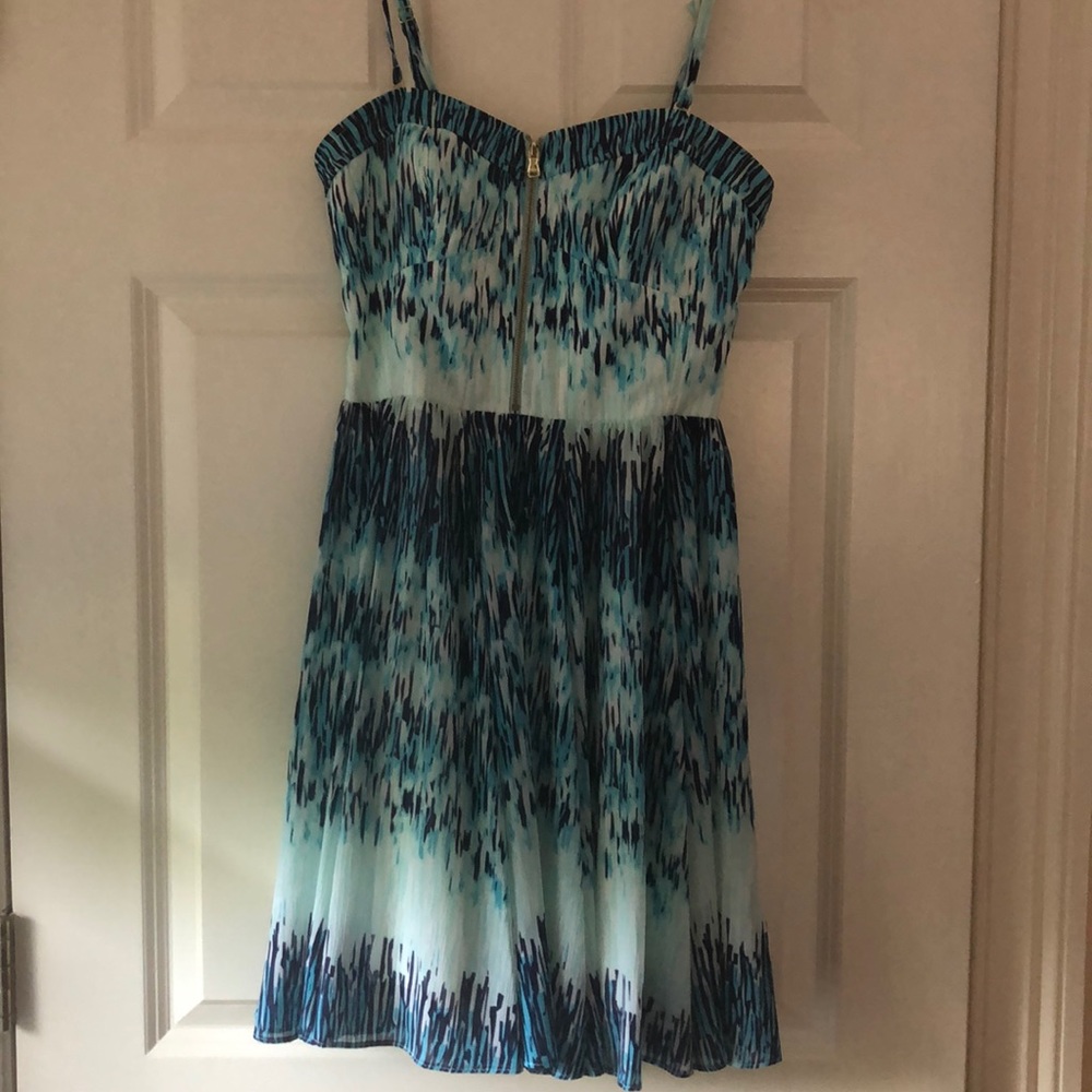 Blue and White Guess Sundress